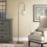 Alden 70 Arched Floor Lamp Beachcrest Home Shade