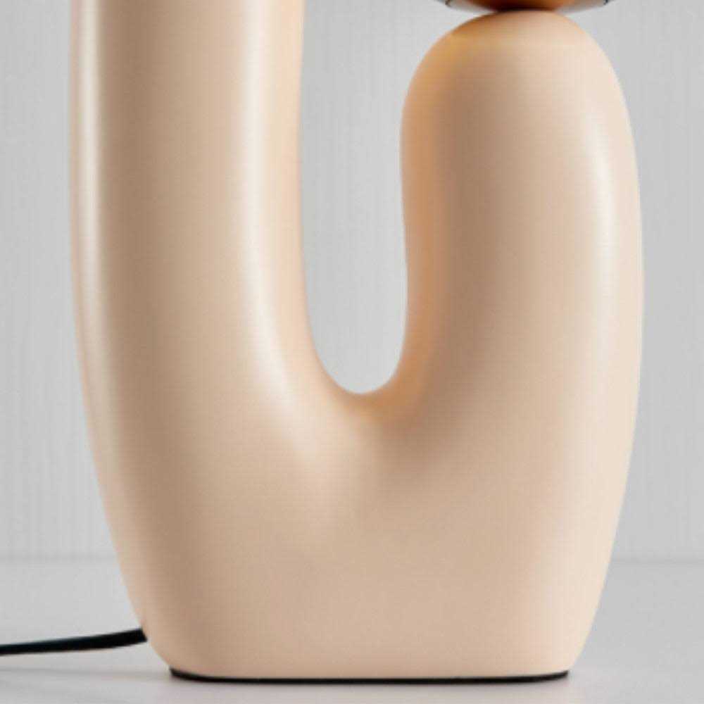 Rahil Two Glass Ball Bedside Table Lamp 9.84*19.29 Inch-Beige Wade Logan Base - Image 3