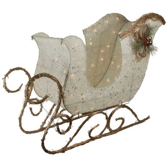 Puleo International 4 ft. Multi Pre-Lit Christmas Lamp Post - Image 4