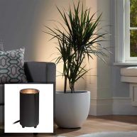 Pro Track Can Mini Uplighting Indoor Accent Spot-Light Plug-in Floor Plant Home Decorative Art Desk
