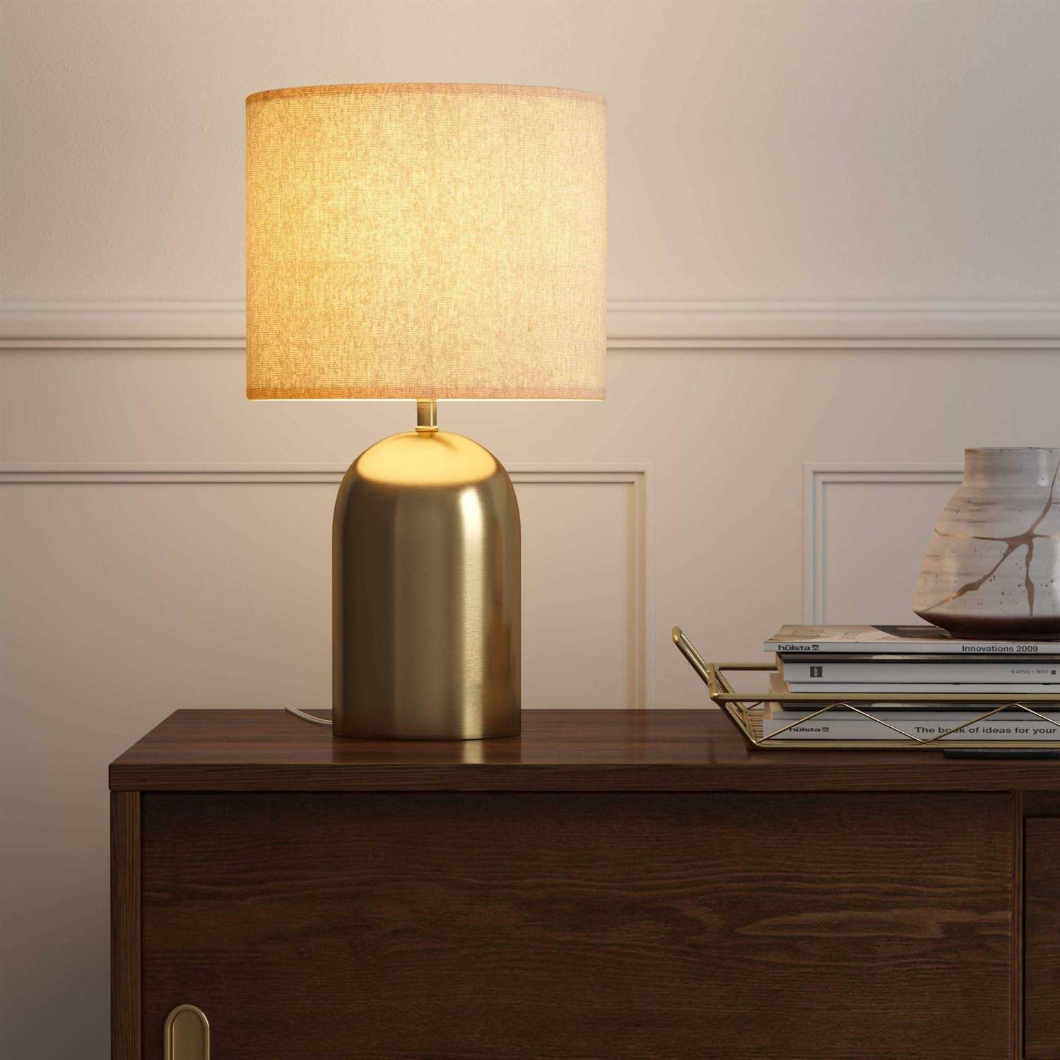 Project 62 Dome Collection Accent Lamp Gold - Image 3