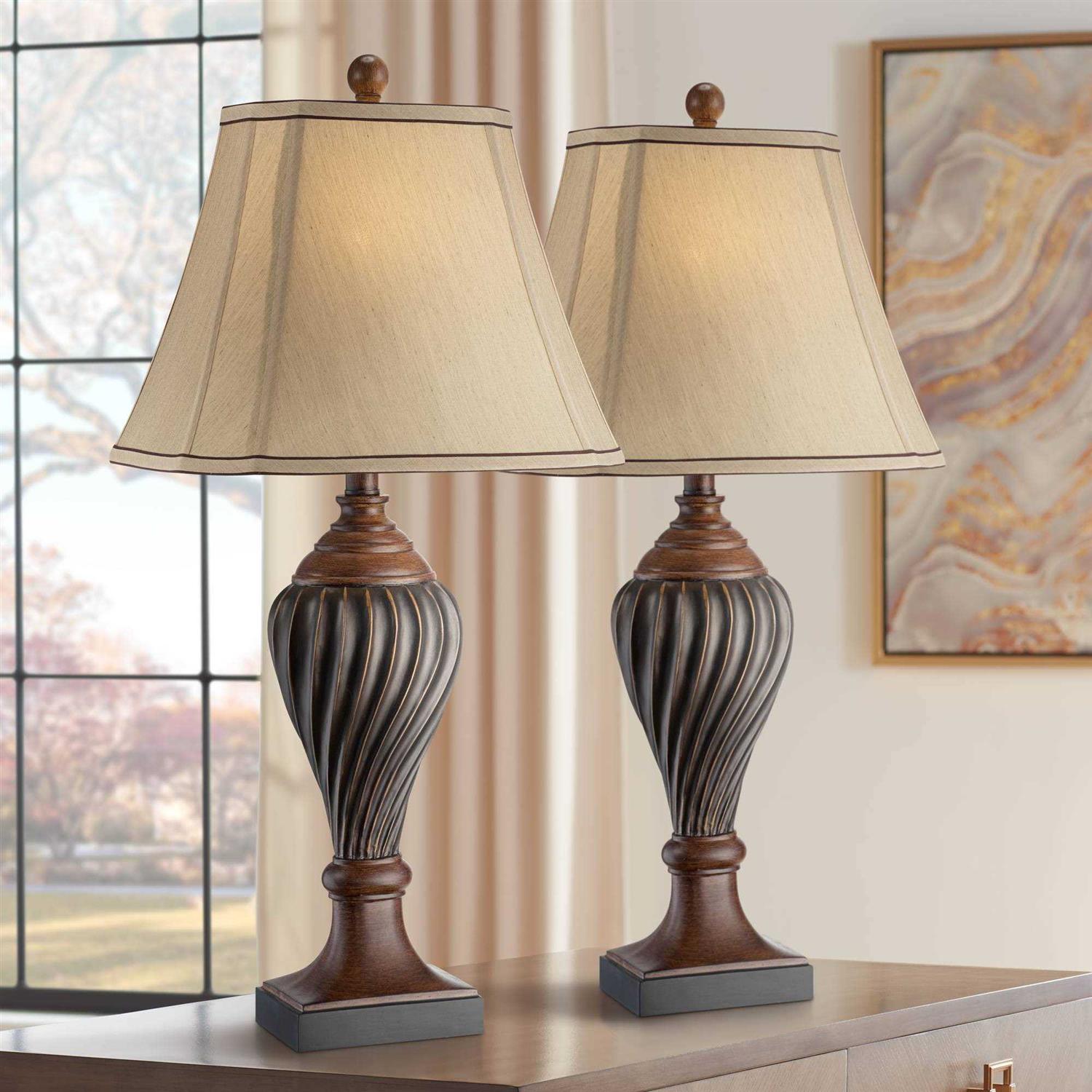 Regency Hill Carved Table Lamp - Image 4