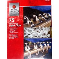 75 Count Holiday Clips Home Accents Holiday