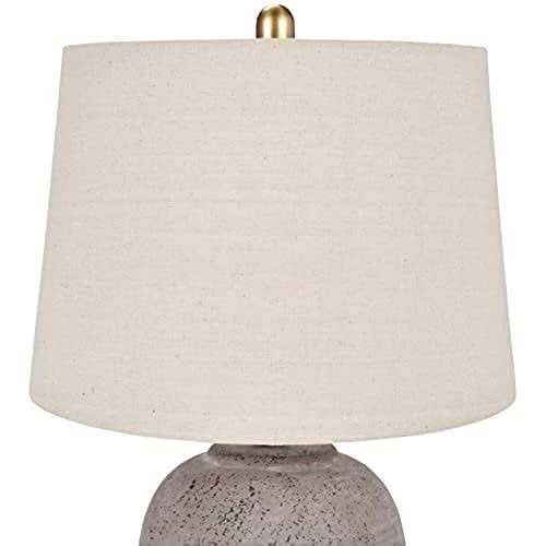 Nourison 23 Ceramic Pot Table Lamp for Bedroom - Image 5