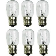 8206232a Microwave Oven Light Bulbs,6 Pack 40w 125v E17 Under Hood Microwave Oven Light Replacement Parts,exact Fit for Whirlpool Maytag Microwaves