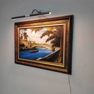 acnctop Picture Light Art Wall Sconces Dimmable 3200k-6500k 10 Watt usb Power Supply led Display Lights for Picture Frame Artworking Portrait