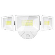 Olafus 55W Exterior Flood Lights Fixture Outdoor 2 Pack LED Security Lights 5500LM