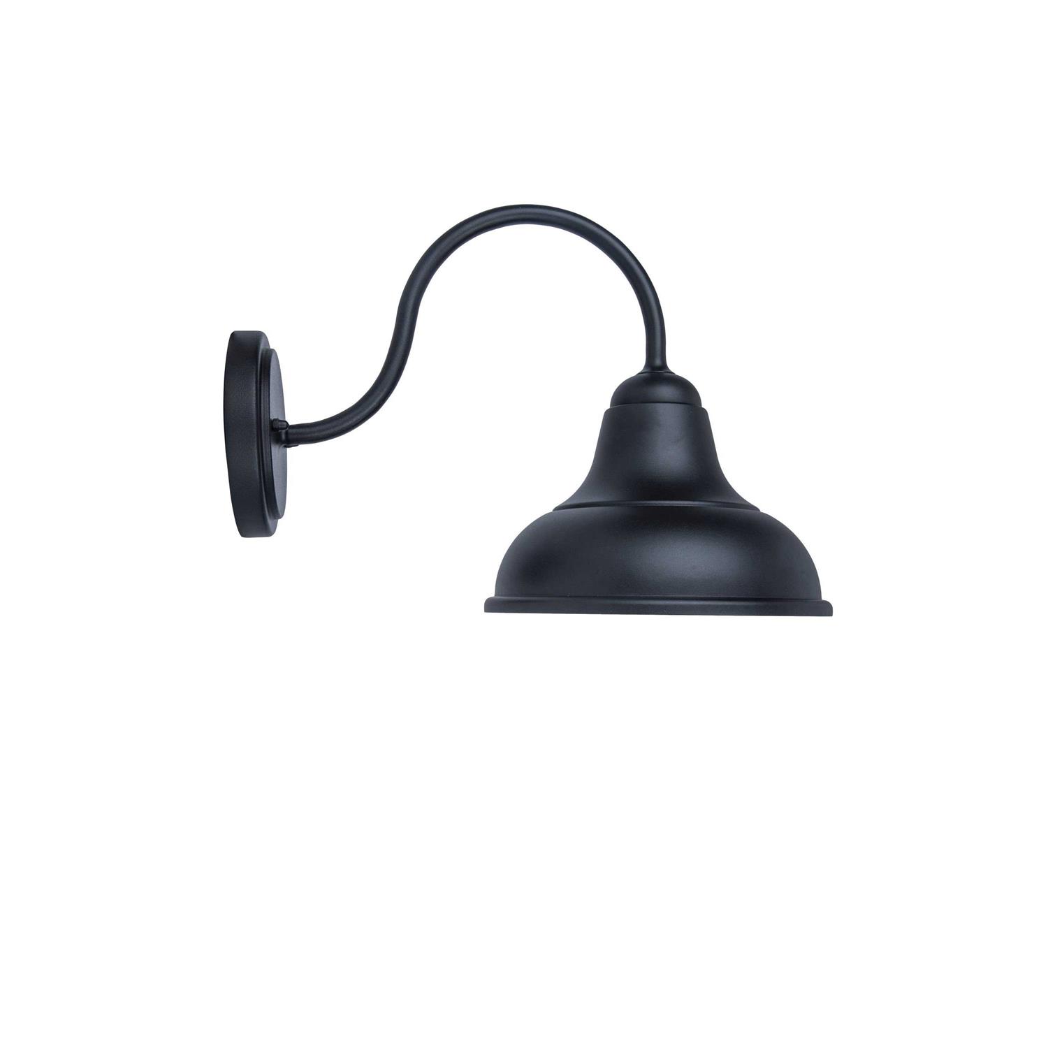 Project Source 9.44 Black Dark Sky Medium Base Outdoor Wall Barn Light 5290801012 - Image 2