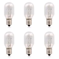 Parts Express 15watt Himalayan Salt Lamp Bulbs 6Pack-E12 Socket Incandescent Bulbs