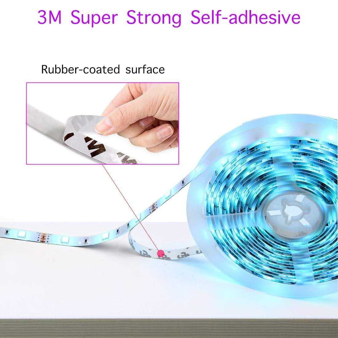 65.6ft Led Lights for Bedroom dalattin Led Strip Lights Color Changing Lights with 44 Keys Remote,2 Rolls of 32.8ft - Image 3