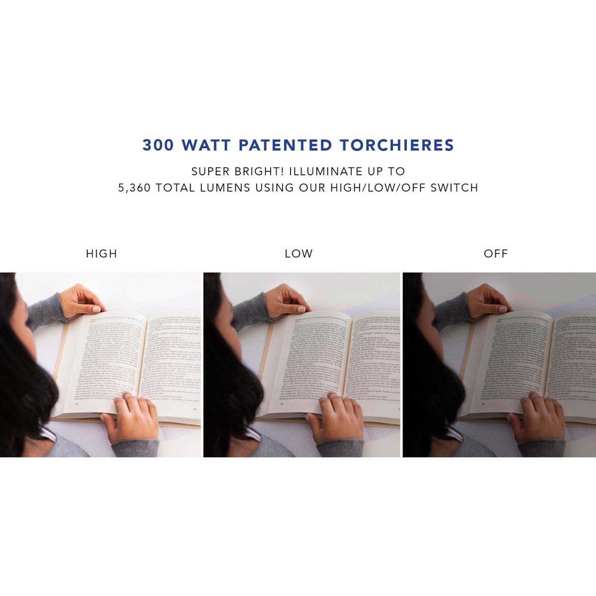 Adesso Glenn Torchiere Lamp - Image 3