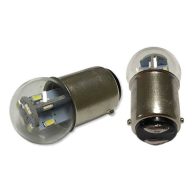 Aero-Lites.com #90 Miniature Bulb Led Replacement 12/14 Volt Ac/dc