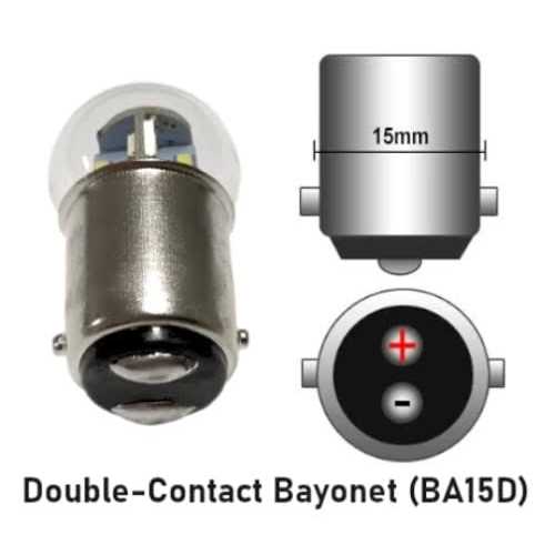 Aero-Lites.com #90 Miniature Bulb Led Replacement 12/14 Volt Ac/dc - Image 2