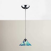 Akenya 1 Light Single Cone Pendant Wrought Studio Finish