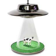Alien Abduction Lamp The