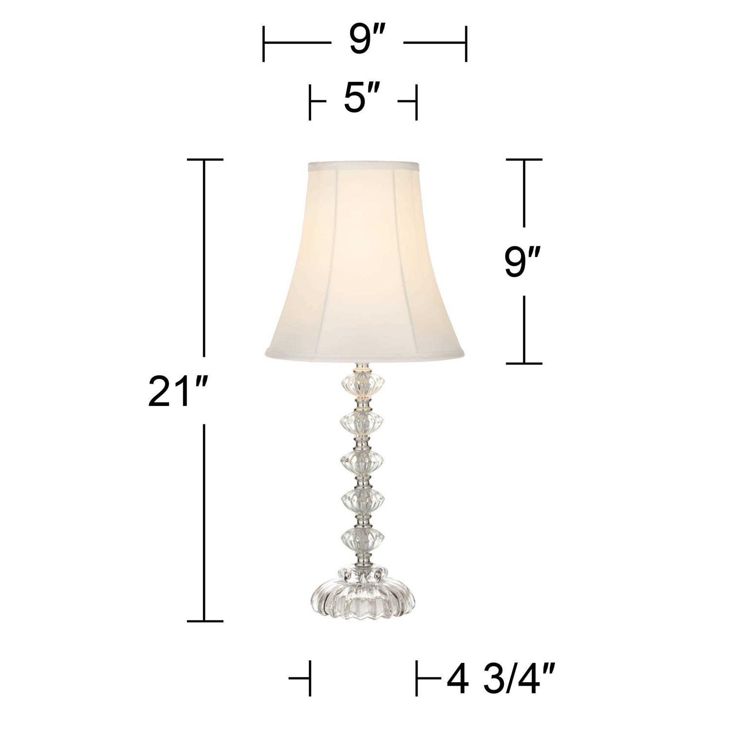 Regency Hill Bohemian Stacked Glass Table Lamp - Image 2