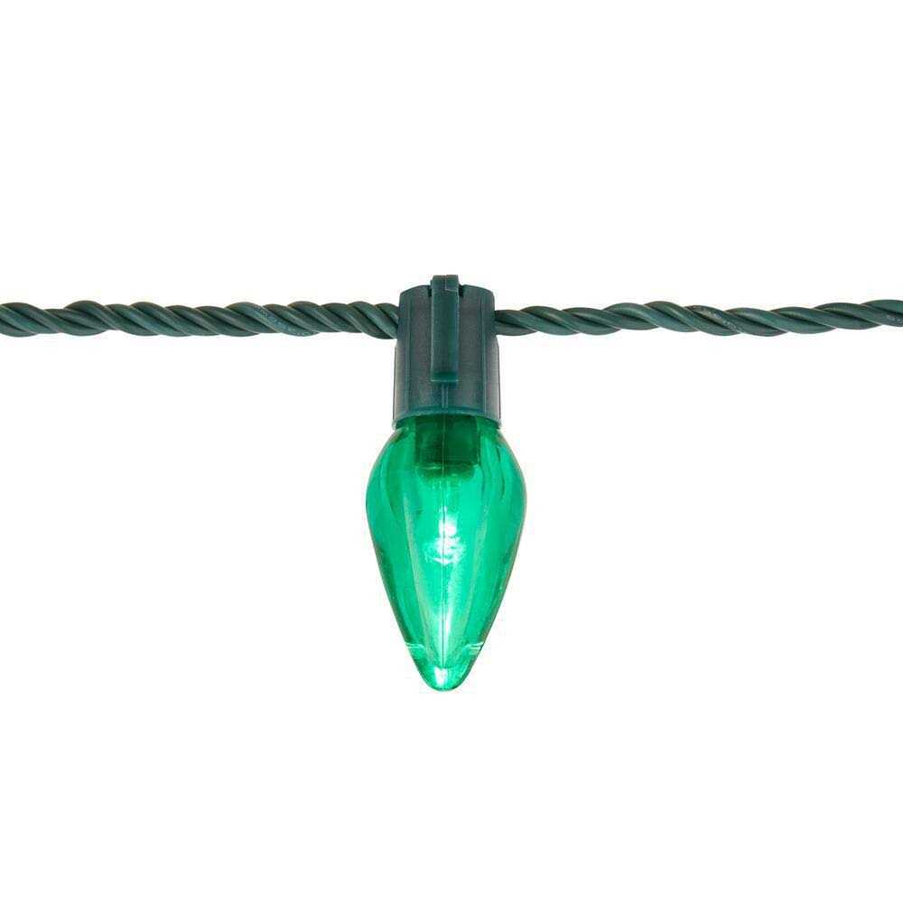 50L Multi Christmas C9 LED String Holiday Lights Home Accents - Image 4