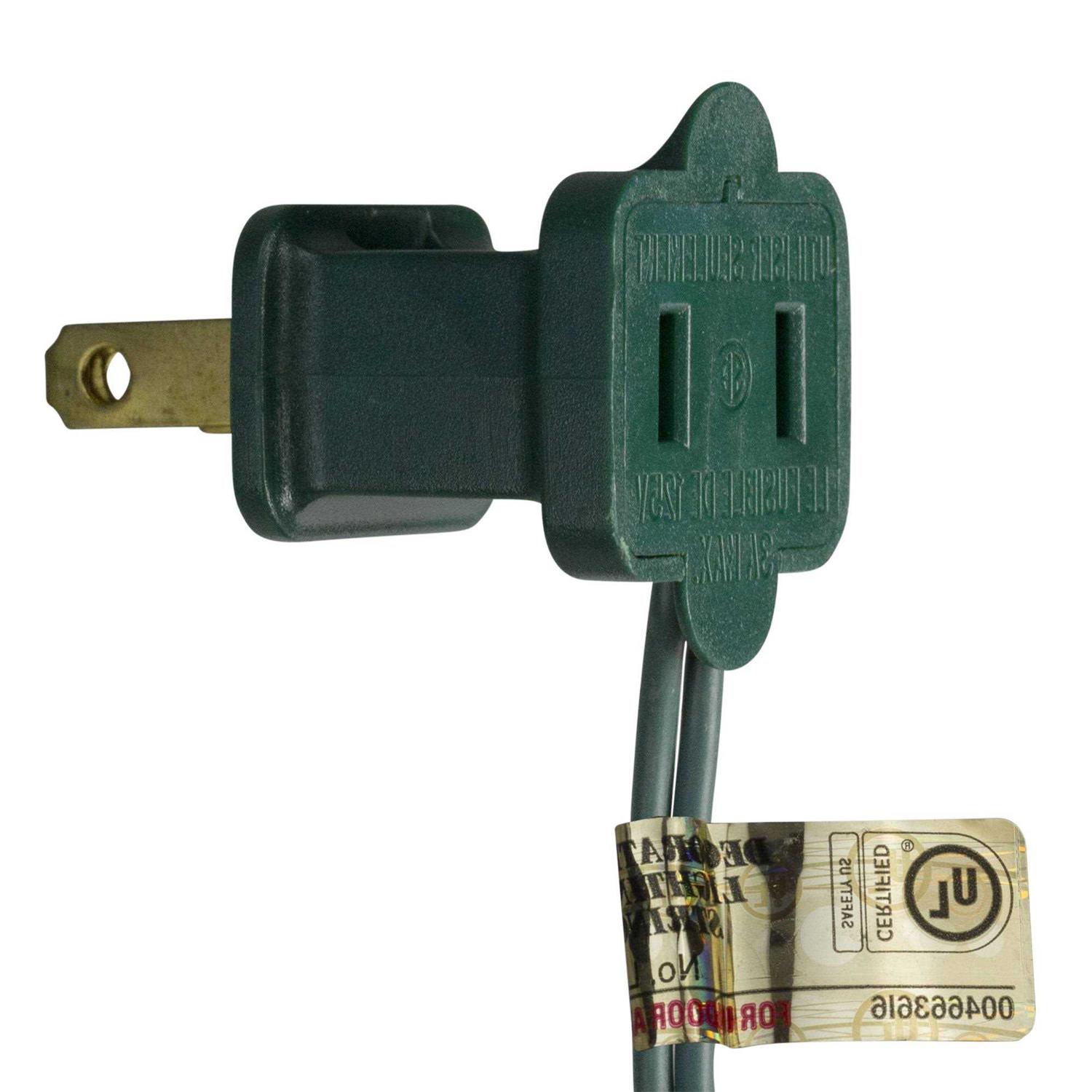 Northlight 10-Count Frosted White G40 Globe Christmas Light Set - Image 2