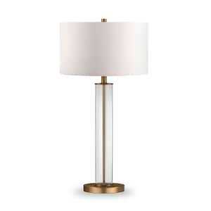 Adesso Barton Table Lamp Antique Brass - Image 3