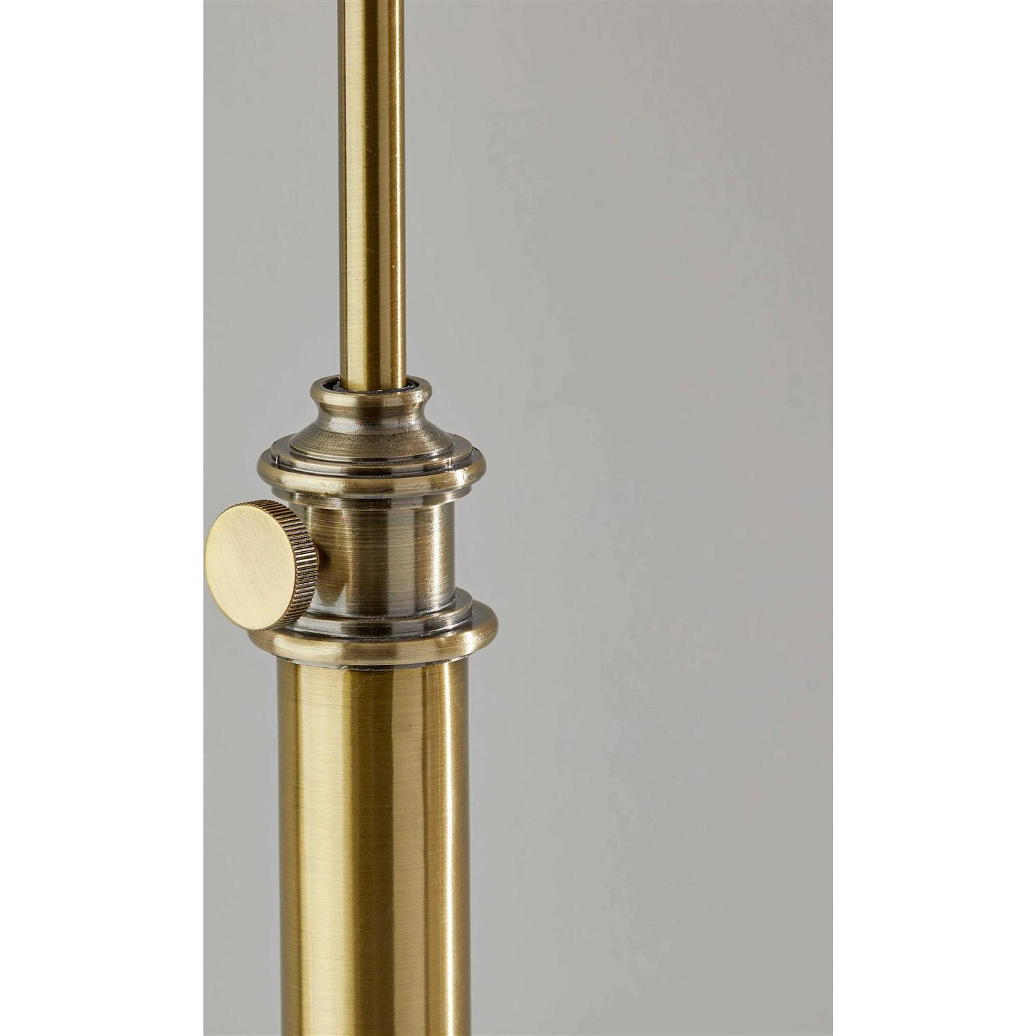 Adesso Barton Table Lamp Antique Brass - Image 5