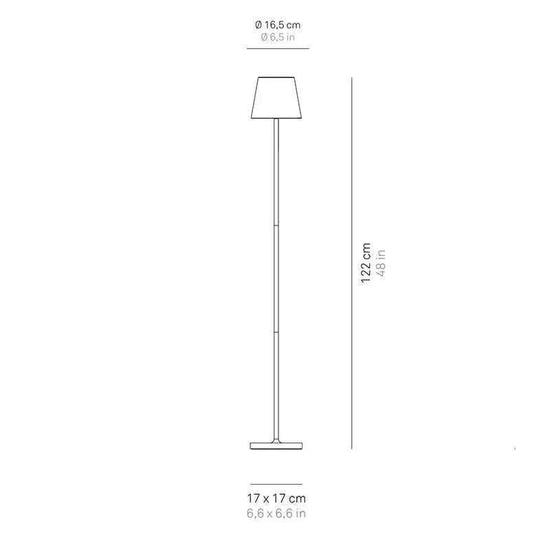 Poldina Pro Floor Lamp Zafferano - Image 4