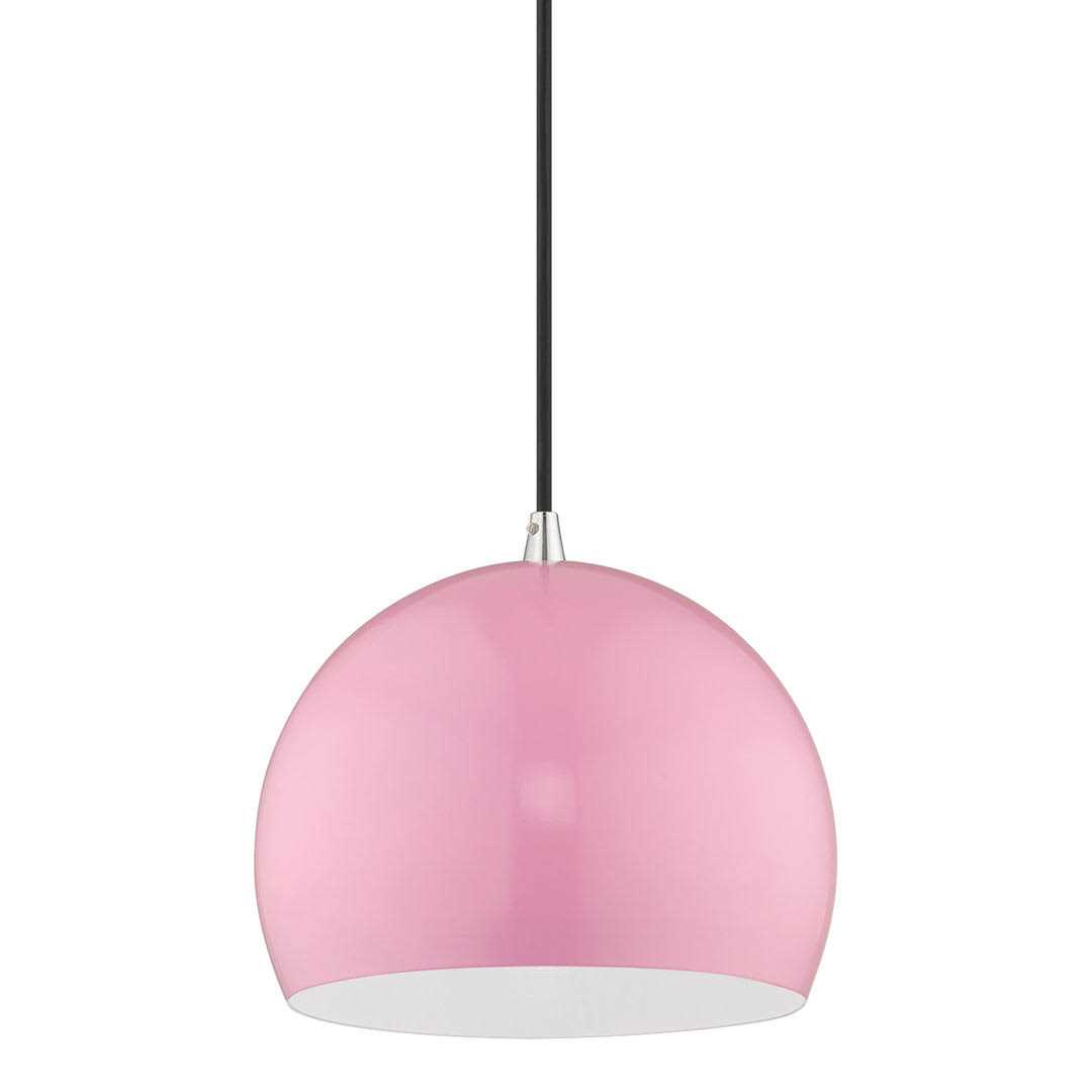 AllModern Schultz 1 Light Single Dome Pendant Finish - Image 3