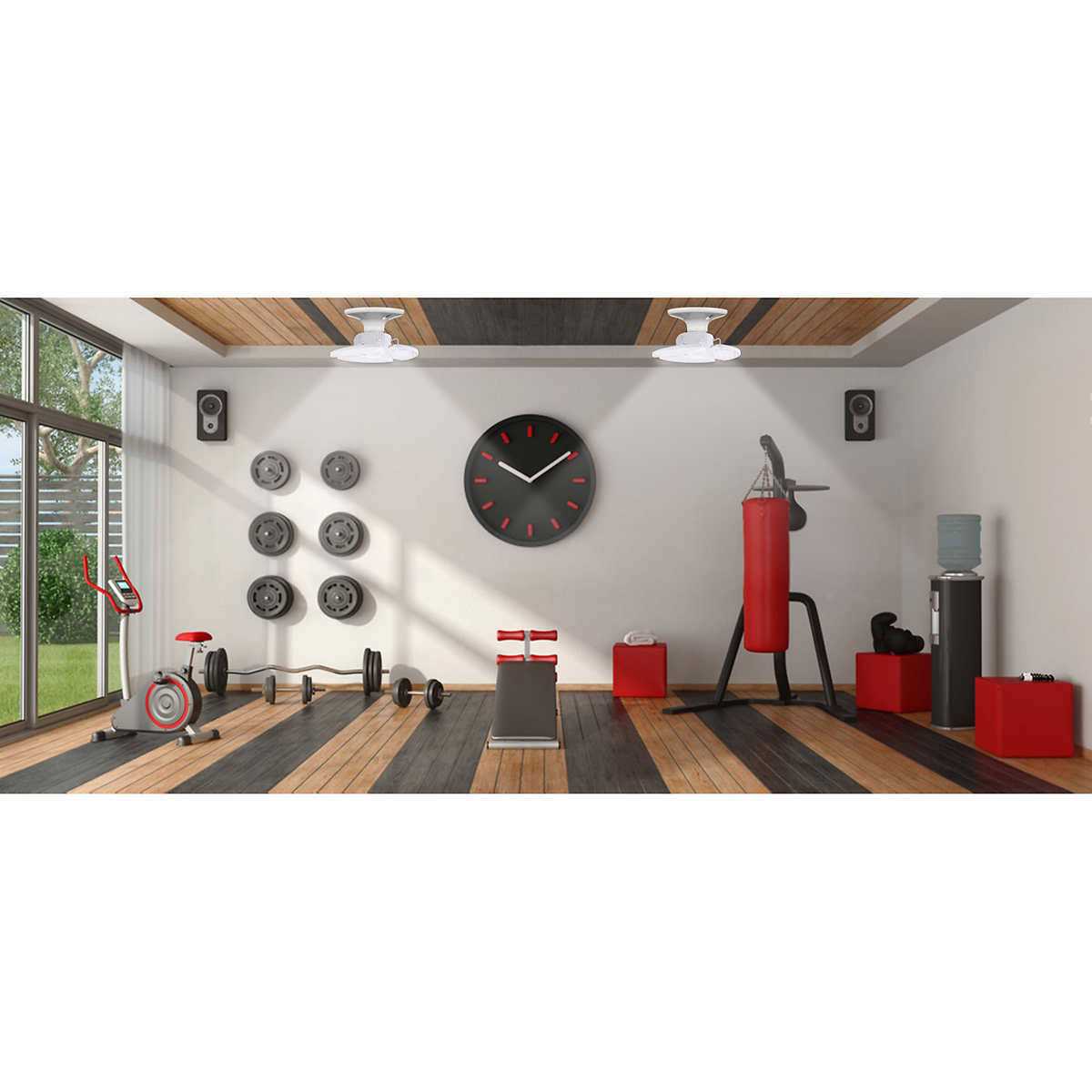 3-panel LED Garage Light - Image 4