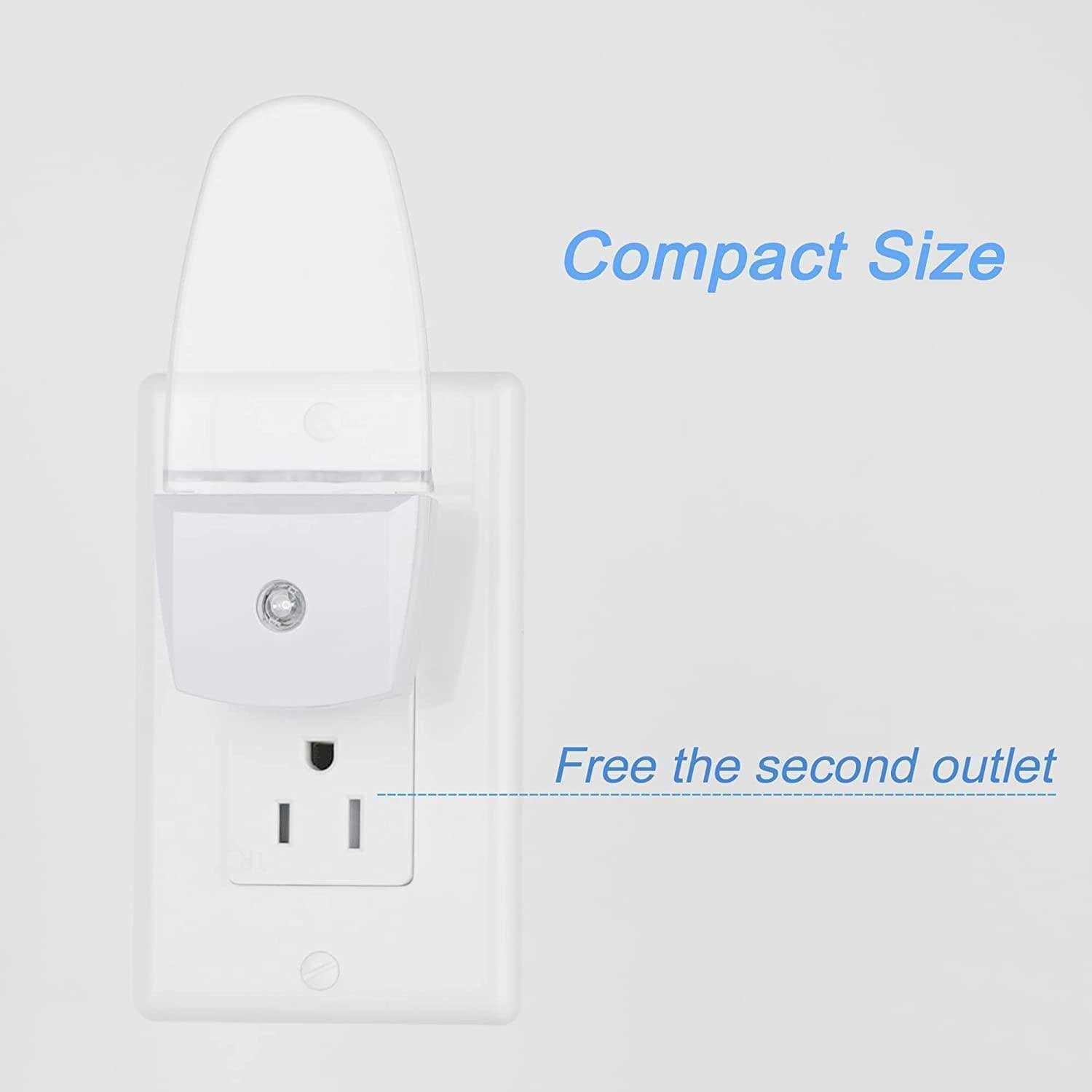 Reminda 4 Pack Night Light Lamp with Dusk to Dawn Sensor - Image 5