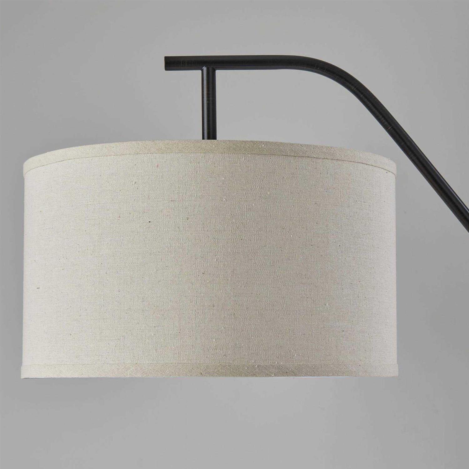 Adesso Max Black Floor Lamp - Image 3