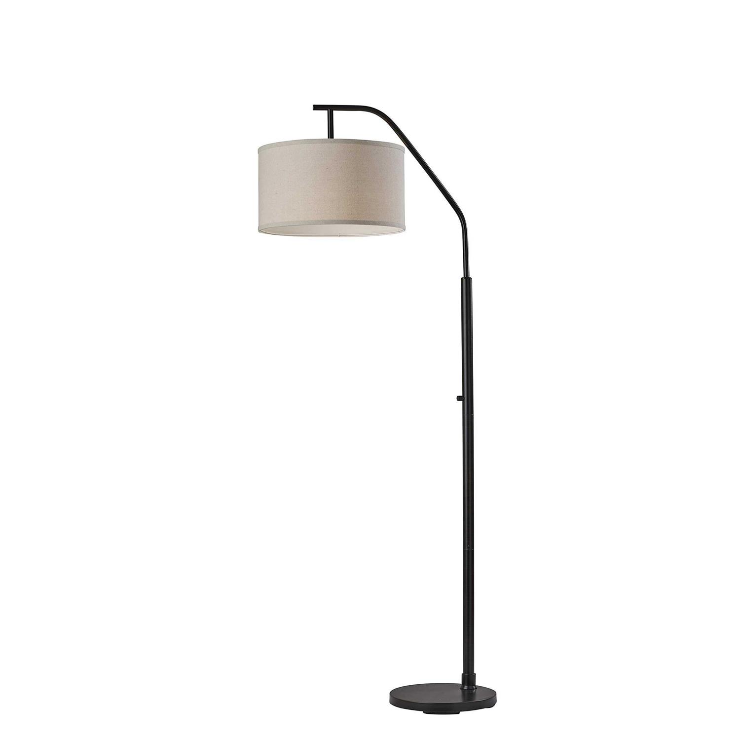 Adesso Max Black Floor Lamp - Image 4