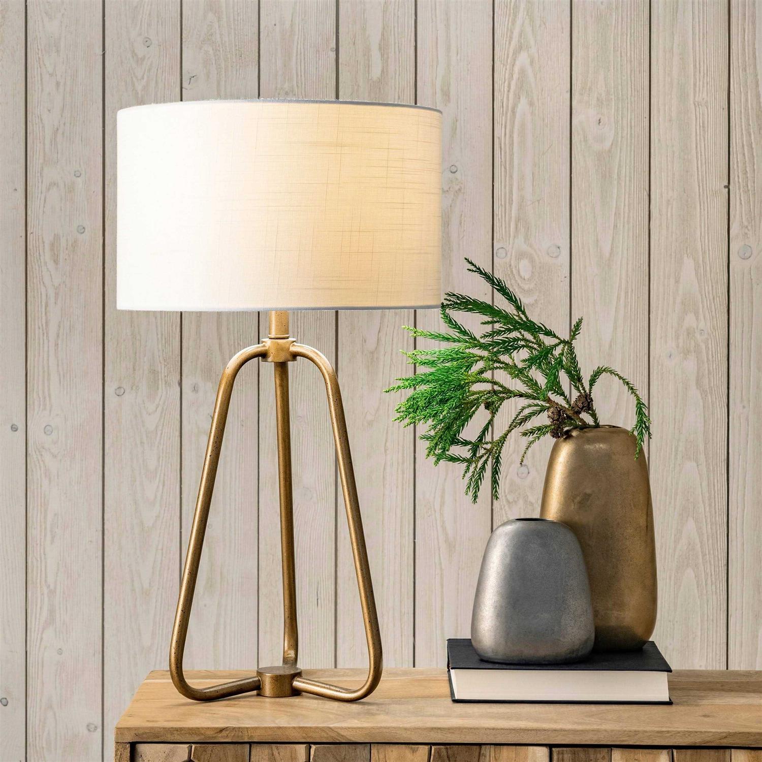nuLOOM Brass Captiva 26 Metal Table Lamp at Nordstrom Rack - Image 3