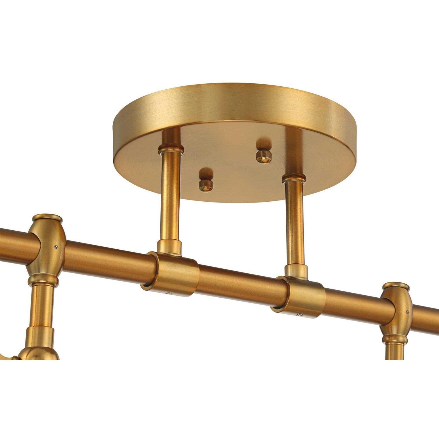 Pro Track Elm Park 4-Head Wall or Ceiling Track Light Fixture Kit Spot-Light Directional Adjustable - Image 4