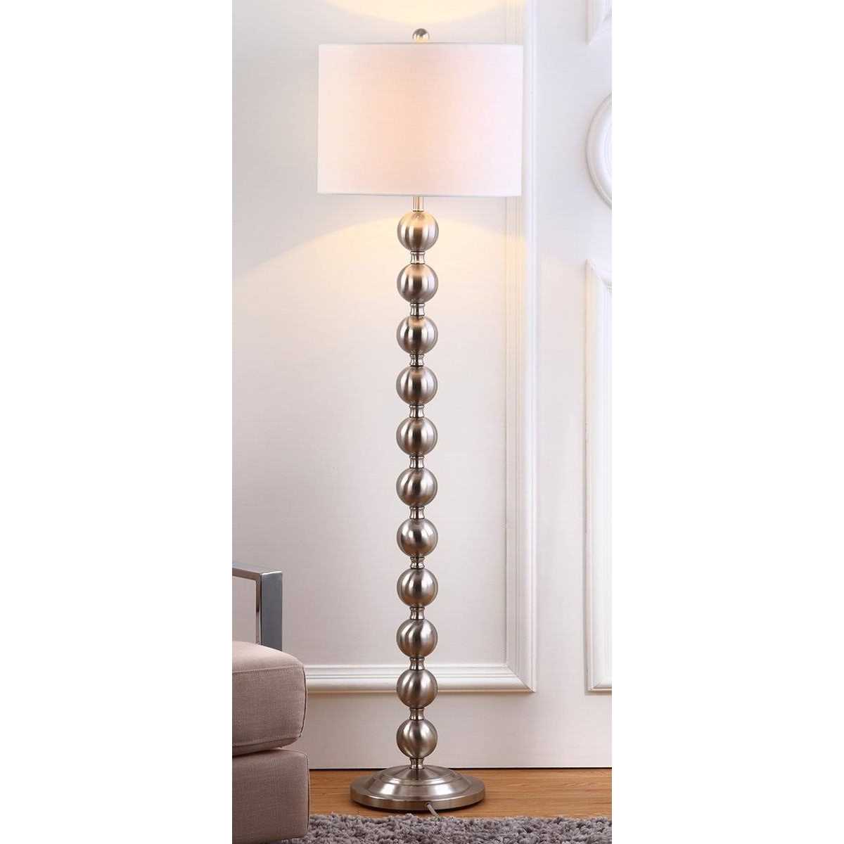 Reflections Stacked Ball Floor Lamp Safavieh - Image 5