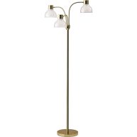 Adesso Presley 3 Arm Floor Lamp