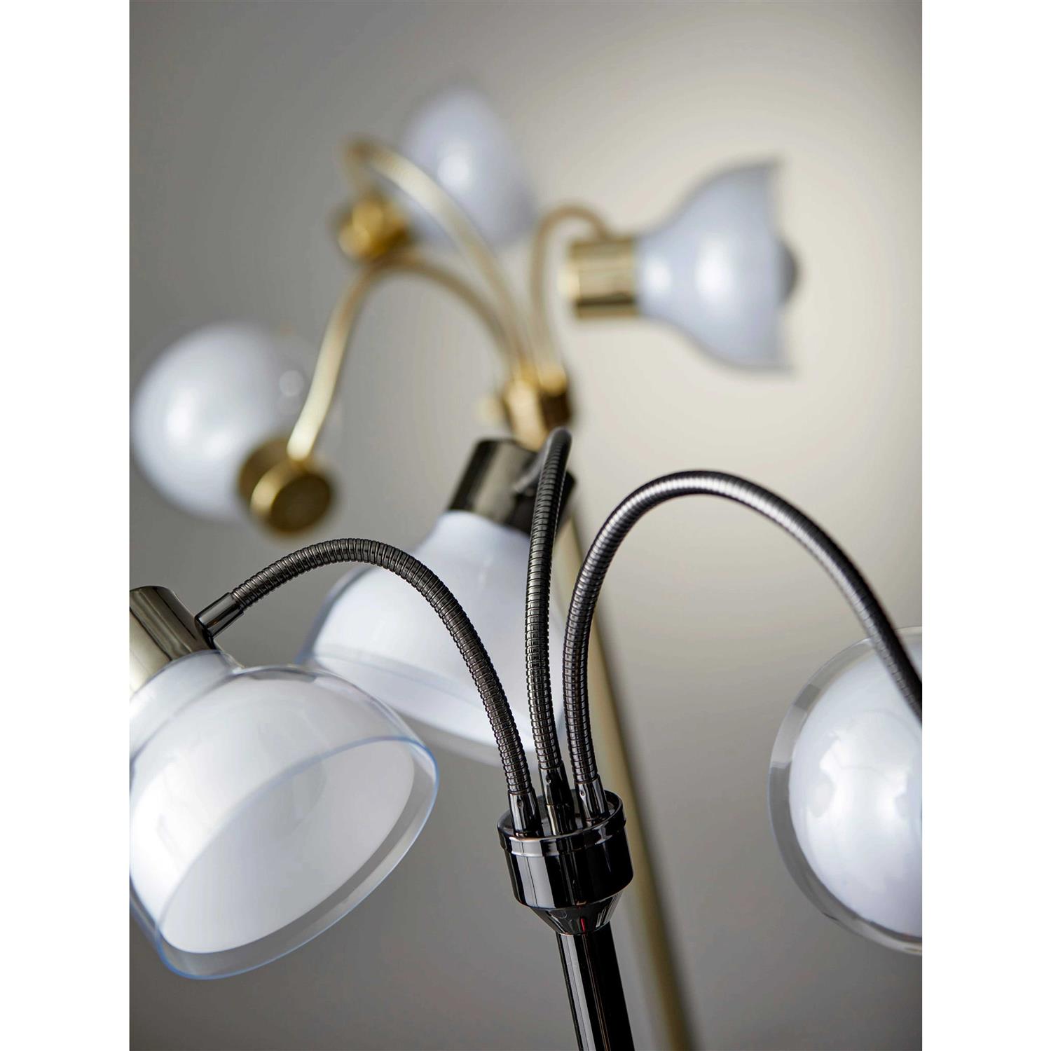 Adesso Presley 3 Arm Floor Lamp - Image 3