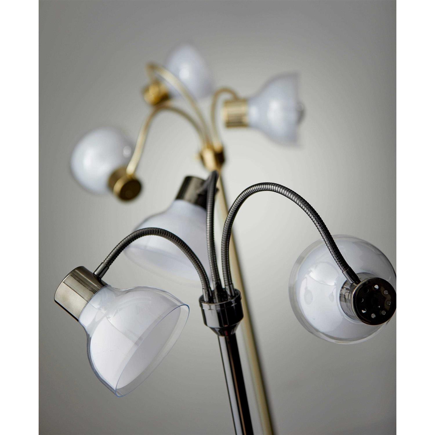 Adesso Presley 3 Arm Floor Lamp - Image 4