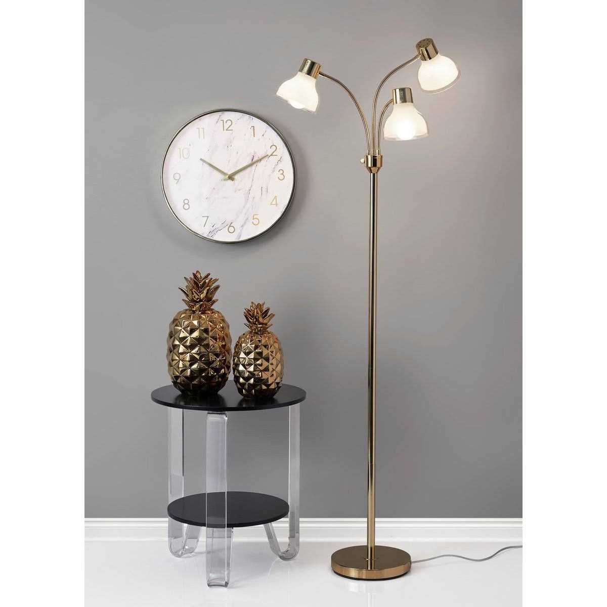 Adesso Presley 3 Arm Floor Lamp - Image 5