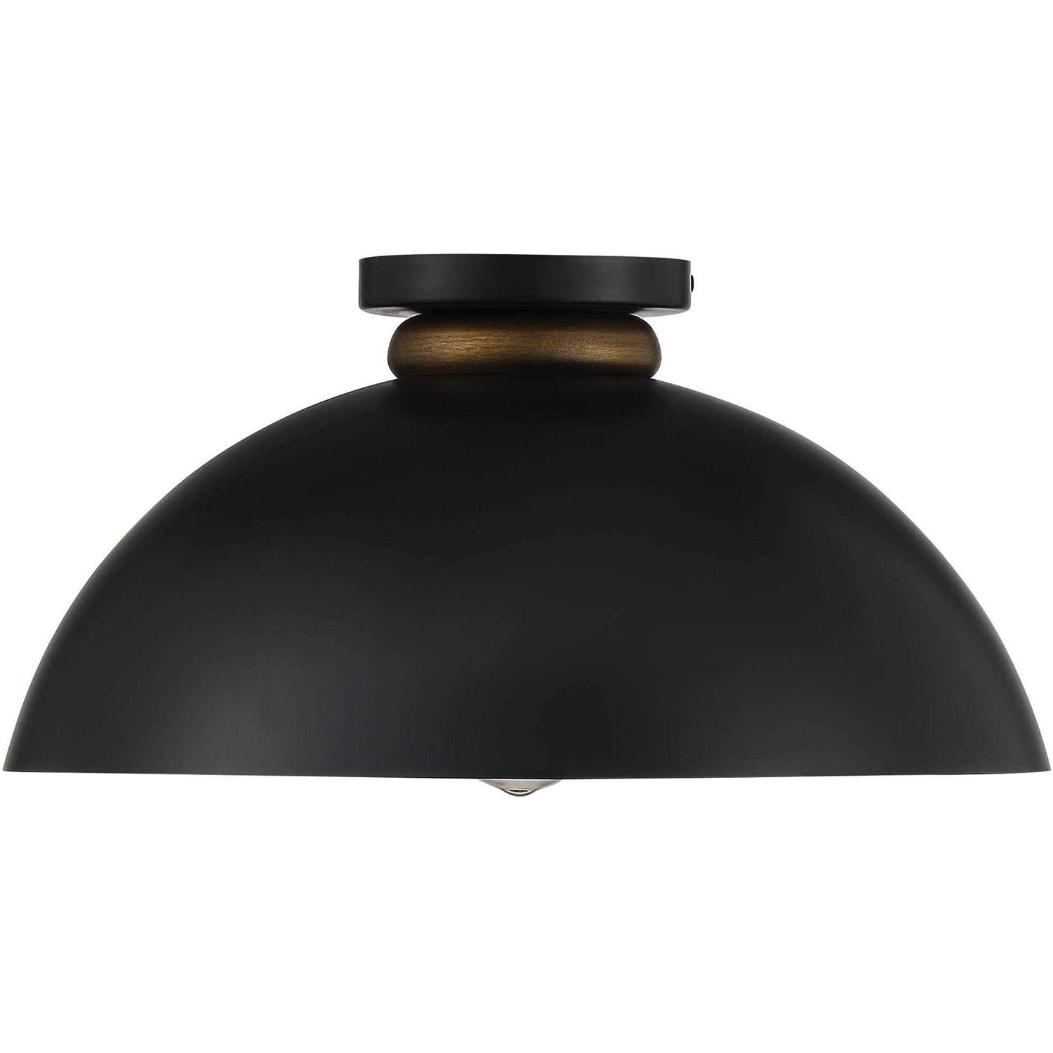 Possini Euro Design Janie Modern Industrial Semi Flush-Mount Fixture 15 1/2 Wide - Image 4