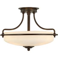 Quoizel 3 Light Griffin Semi Flush Mount GF1717