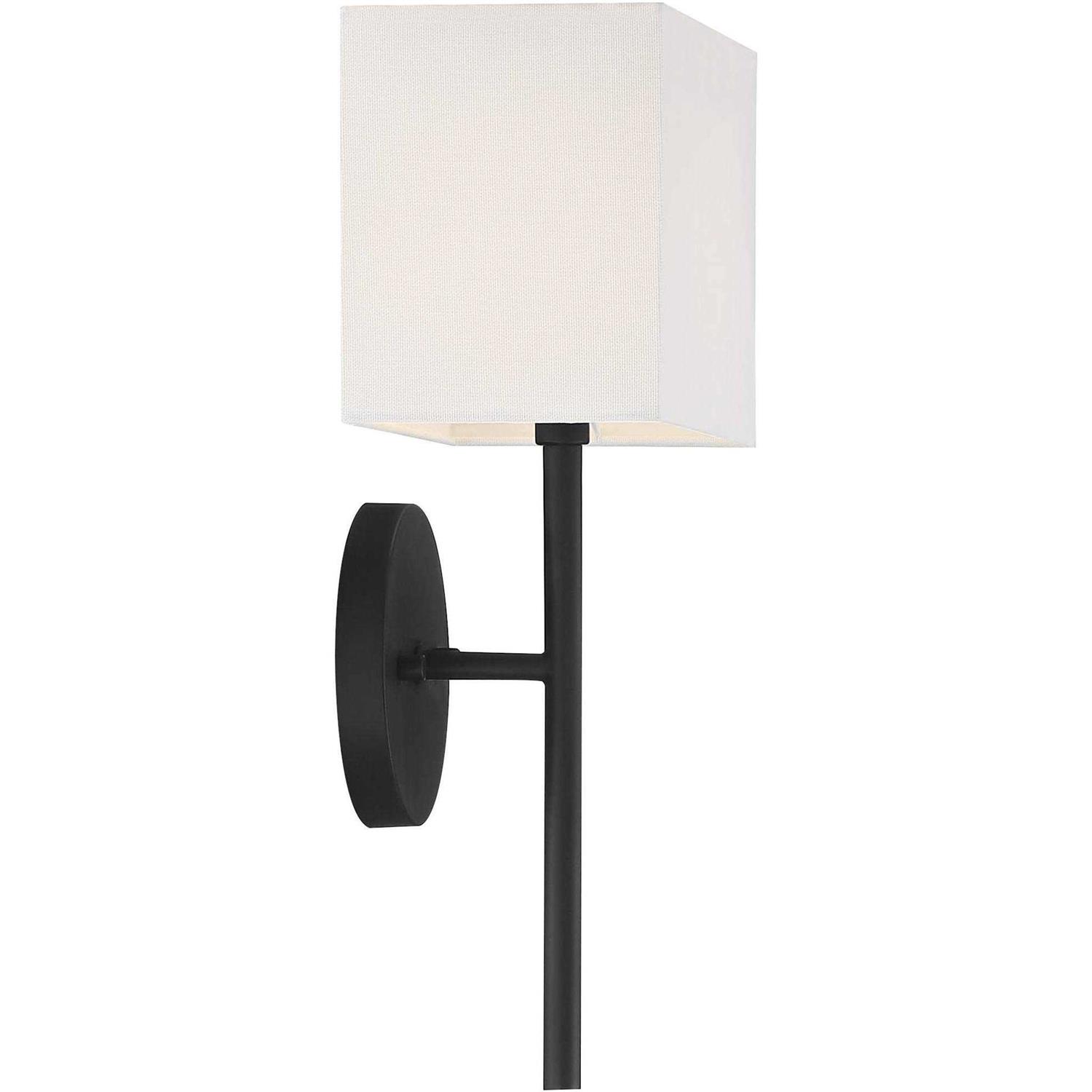 Possini Euro Design Favreau Modern Wall Light Sconce 8 Fixture Rectangular Linen Bedroom - Image 2