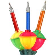 Northlight Multi Color Retro Christmas Bubble Lights