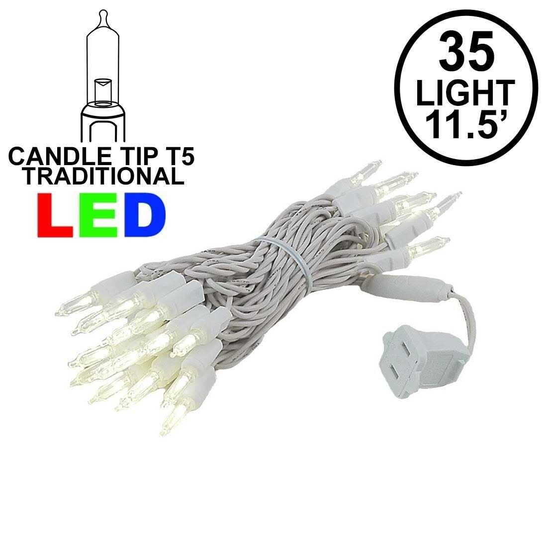 Novelty Lights 35 Light T5 Traditional LED Christmas Mini Light Set - Image 3