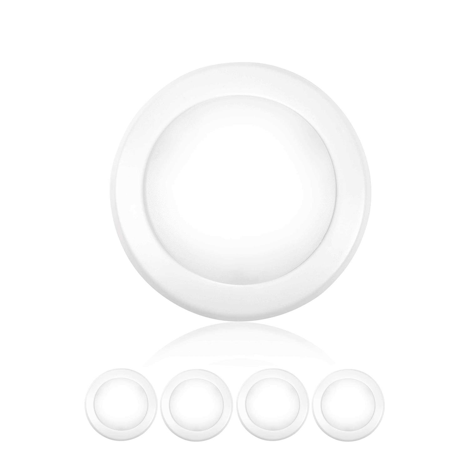 Parmida 5/6 Inch Dimmable LED Disk Light Surface Flush Mount 15W