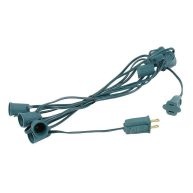 Novelty Lights 10 Foot C9 Outdoor String Light Christmas Stringer