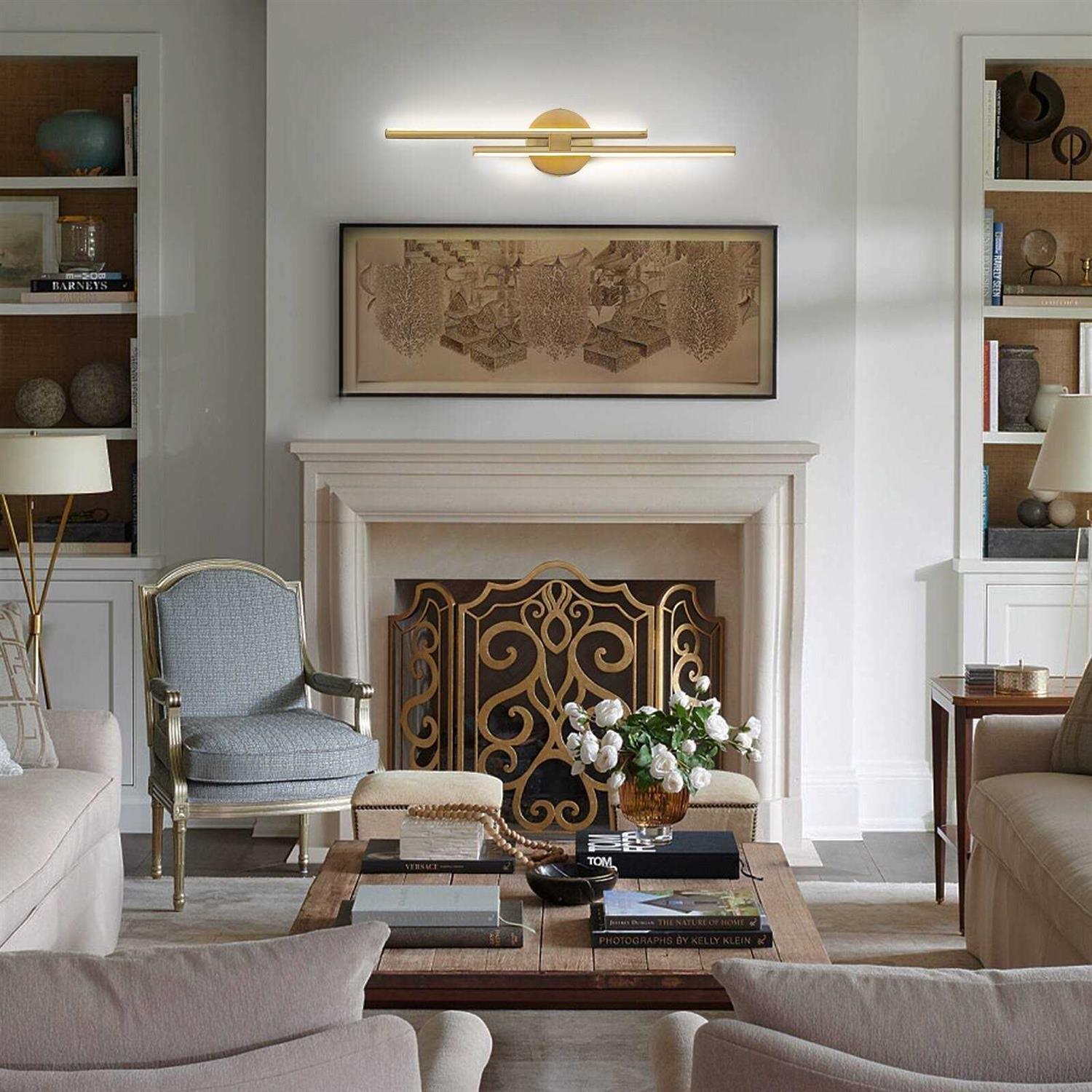 OYIPRO Minimalist Linear LED Vanity Light Dimmable Metal Wall Sconce - Image 3