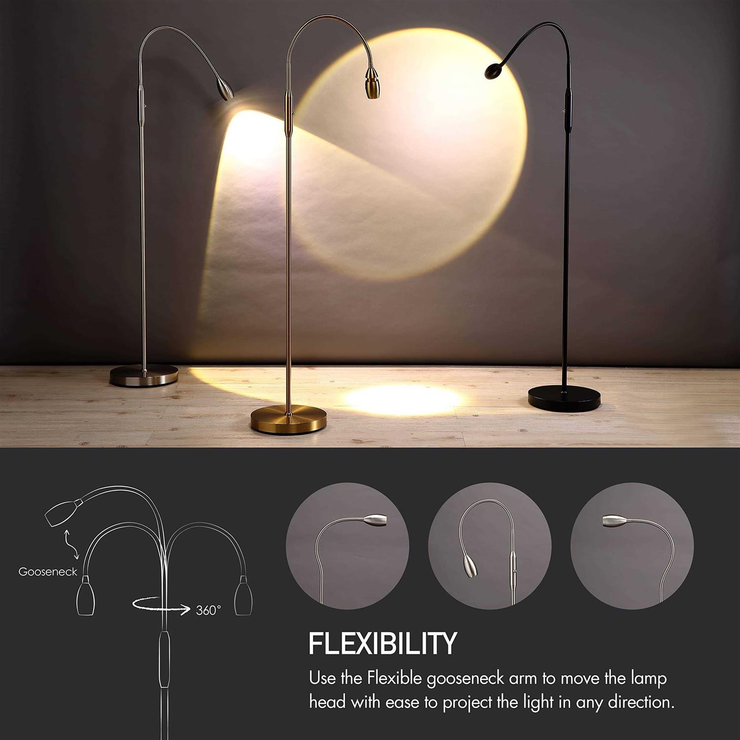 O’Bright Ray – Adjustable LED Beam Floor Lamp, Dimmable and Zoomable Spotlight - Image 5