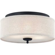 Quoizel 3 Light Blanche Flush Mount BLA1616MBK