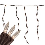 Northlight 100 Count Clear Mini Icicle Christmas Lights