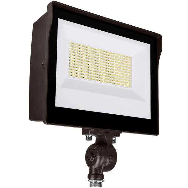 PLT 60W 8370 Lumens 3 Colors Selectable LED Flood Light Fixture 3000K-4000K-5000K