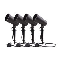 Portfolio 290-Lumen 4-Watt Bronze Low Voltage LED Spot Light ZDL1096-LED4K8030